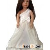 one shoulder bridal dress
