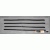 Refrigerator freezer damping rubber