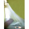 white mosquito net bed canopy
