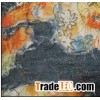 burnt-out fabric