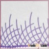 Purple geometric embroidery lace mesh fabric,lace trimming