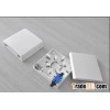 fiber optic faceplate / facebox