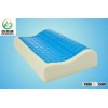 Cool wave-shaped gel memory foam pillow