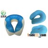 U-shaped gel memory foam neck pillow