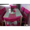 PET Nonwoven Chair Covers And Table Decorations