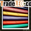 embossed orstric pattern semi pu microfiber leather for bag