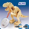 DIY Wooden Moving Dinosaur