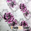 Super Soft Velboa Flower Design With Foil Bonded With TC Com