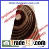 polyester yarn made flooring rugs/hand tufted carpets
