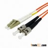 LC/PC-ST/PC Multiple Mode Duplex Fiber Optic Patch Cord with