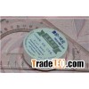compressed round good quality hotel towel