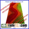 hot sale in Mid east colorful shaggy silk carpets