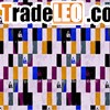 stripe  print poly material fabrics textile  300T pongee