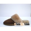 sheepskin slipper with density wool