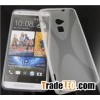 mobile phone case TPU gel skin for HTC one max T6