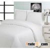 Hospital white bed sheet, hotel bleached white bed sheet