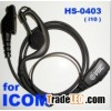 Earphone HS-0403(I10) for ICOM radios