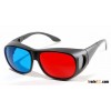 Plastic Red Cyan 3D Glasses