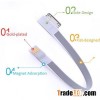 VOJO Magnet USB to Dock Flat Cable For iPhone 4/4S/3G/3GS