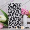 Color Leopard PU Leather Case For iPhone 5