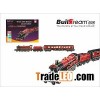 Train with Steam Locomotive