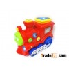Educational learning toys train with electronic quiz game