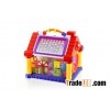 Electronic learning toys with block toys house