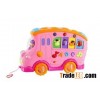 Learning toys car with music and drawing board