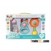 Combination baby rattles plastic toys