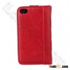 Samdi Series Lucky Wallet Leather Cases For iPhone 4 -Red