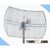 2.4GHz 24dBi Die Cast Grid Antenna
