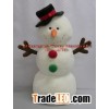 plush toy,plush snowman,stuffed snowman toy,soft snowman toy
