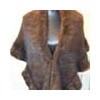 knitted mink taill scarf