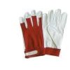 pig/goat leather work glove