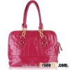 Amanda Bynes Rose Red Leather Bag
