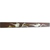 Fretboard inlay in rosewood