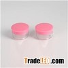High Quality AS Empty Clear Plastic Jar With Lid For Cosmetics