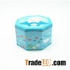Custom Octagon Square Biscuits Tins
