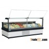 plug in curved or flat glass serve over showcase