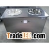 double pan flat pan commercial  fried rolls ice cream machin