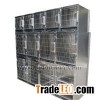 KA-505 201 Stainless Steel Flat Packing Professional Modular Dog Kennel With Solid Walls