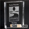 Etched Text Crystal Book For Teacher Gifts