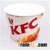 Disposable paper food buckets