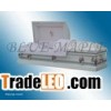 metal casket, oversize casket, coffin, casket, blue-maple
