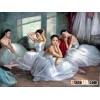 Ballet oil paintings,100% hand painted