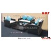 synthetic/plastic/pe rattan furniture sofa set GL-F1001