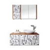 AC-9066 38inch contemporary bathroom vanity