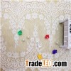 Wide 33cm Eyelash Lace scalloped  Trimmings galloon lace cotton ribbon (E125)
