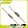 Series Resistor Electronics Nonflammable Metal Film Fixed Resistors With 1% Resistance Tolerance
