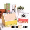 Small Desk Calendar With Notepad Customer Promotion Paper Calendar Creative Desk Calendar